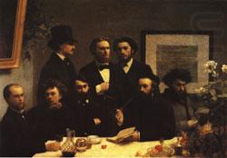 Henri Fantin-Latour Around the Table china oil painting image